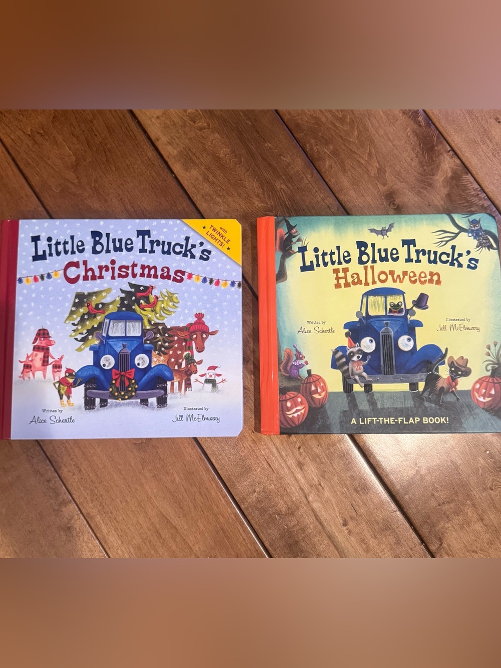 Little Blue Truck Kids Holiday Book Set